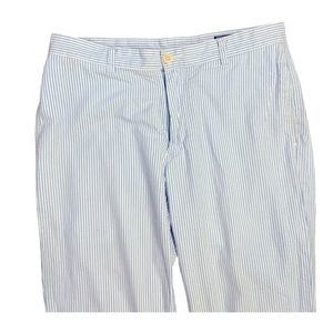 Mens Vineyard Vineys Seersucker Straight leg pant Size 30​